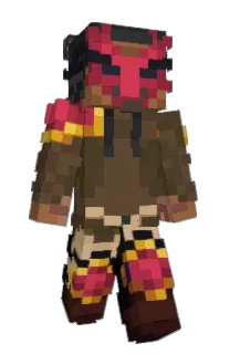 Front of Deytns's skin