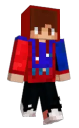 guardsman red and black bean Minecraft skin — Classic model — first worn by BrianNite