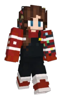 Front of Araviis's skin