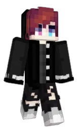 Riikio's Minecraft skin wearing the Migrator cape