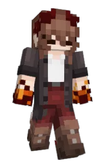 Front of Isabirb's skin