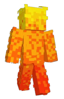 Front of Motstander's skin
