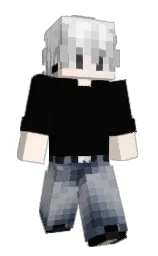 serenade and cod gray Minecraft skin — Slim model — first worn by Appleszz