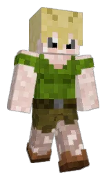 cavern pink and bone Minecraft skin — Slim model — first worn by Moth_Empress