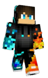 AccUrE0's Minecraft skin wearing the Pan cape