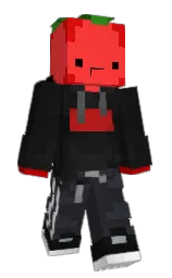Rousskin's Minecraft skin wearing the Pan cape