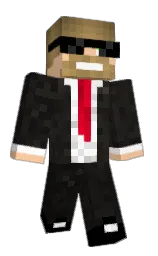 corvette and black Minecraft skin — Classic model — first worn by AlexFumbles