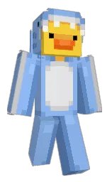 jordy blue and danube Minecraft skin — Classic model