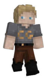 CraftGrind's Minecraft skin wearing the Aurora cape