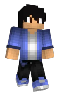 Front of Danesto's skin
