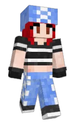 Slim Minecraft skin