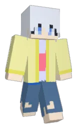 link water and primrose Minecraft skin — Classic model