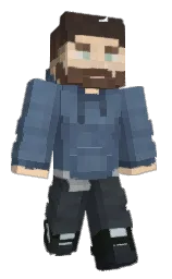 waikawa gray and taupe Minecraft skin — Classic model — first worn by Miven