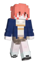cloud burst and biscay Minecraft skin — Slim model