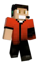 tan and black Minecraft skin — Classic model
