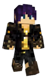 Farnlot's Minecraft skin wearing the Founder's cape