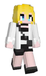 Rae0000's Minecraft skin wearing the Pan cape
