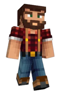diambloc Minecraft avatar full body