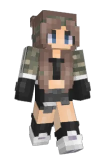 diamndprincess Minecraft avatar full body