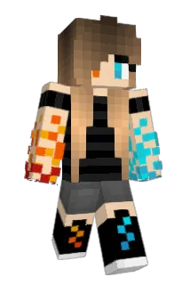 diamondandruby Minecraft avatar full body