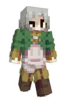 diamondpaws Minecraft avatar full body