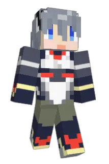 dieblondebestie Minecraft avatar full body