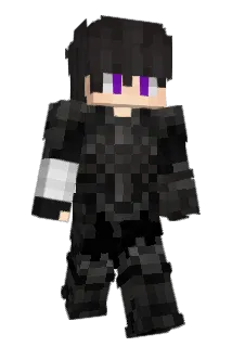 diffracted Minecraft avatar full body