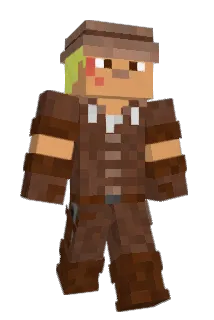 digger Minecraft avatar full body