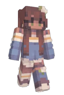 digibot Minecraft avatar full body