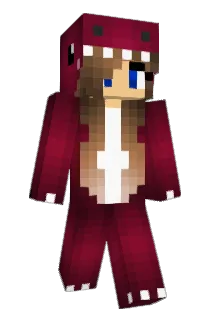 dino_belle Minecraft avatar full body