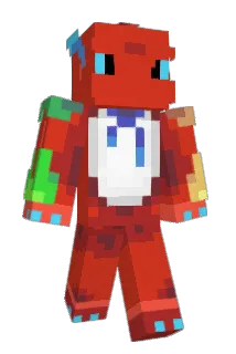 dinoalpha Minecraft avatar full body