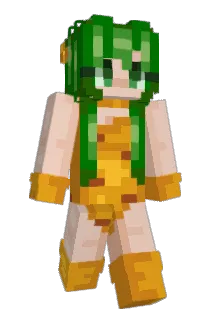 dinobbq Minecraft avatar full body