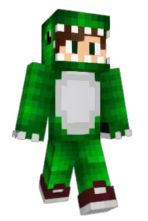 dinodilly Minecraft avatar full body