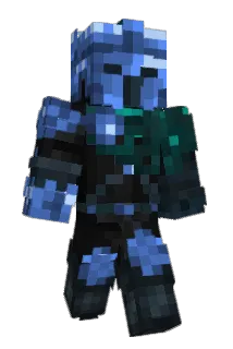 dinodive Minecraft avatar full body