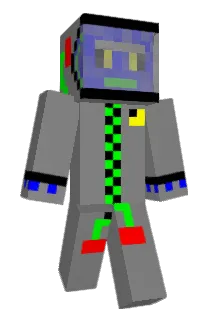 dinoduderocket Minecraft avatar full body