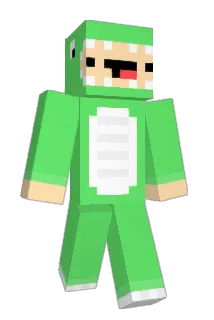 dinomonke Minecraft avatar full body