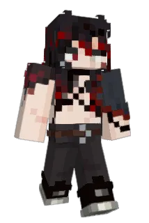 dinozaurul Minecraft avatar full body