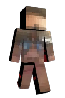 dipoop Minecraft avatar full body