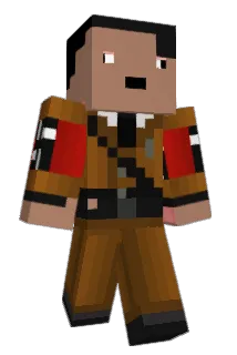 dis7urbed Minecraft avatar full body