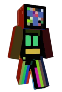 discool Minecraft avatar full body