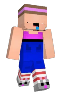 discording Minecraft avatar full body