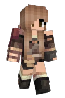 disenchanted__ Minecraft avatar full body