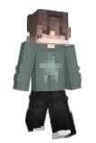 displqced Minecraft avatar full body