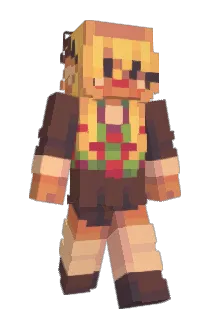 ditzybun Minecraft avatar full body