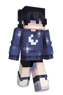 dizzyglow Minecraft avatar full body