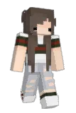 djbabybrae Minecraft avatar full body