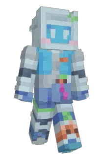 dkmx Minecraft avatar full body