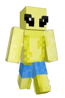 dodgyAlien Minecraft avatar full body