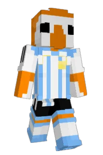 dodopizza Minecraft avatar full body