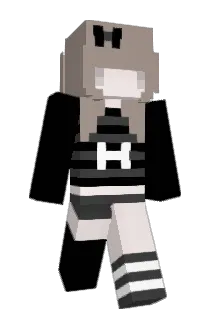 dollheart Minecraft avatar full body